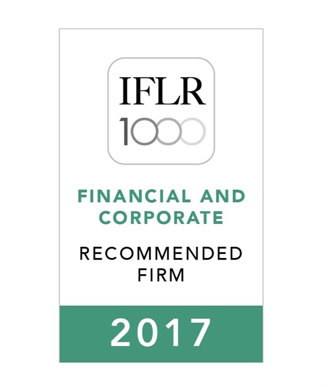 AJA ranked as a Recommended Firm by IFLR1000